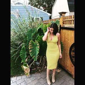 Yellow dress